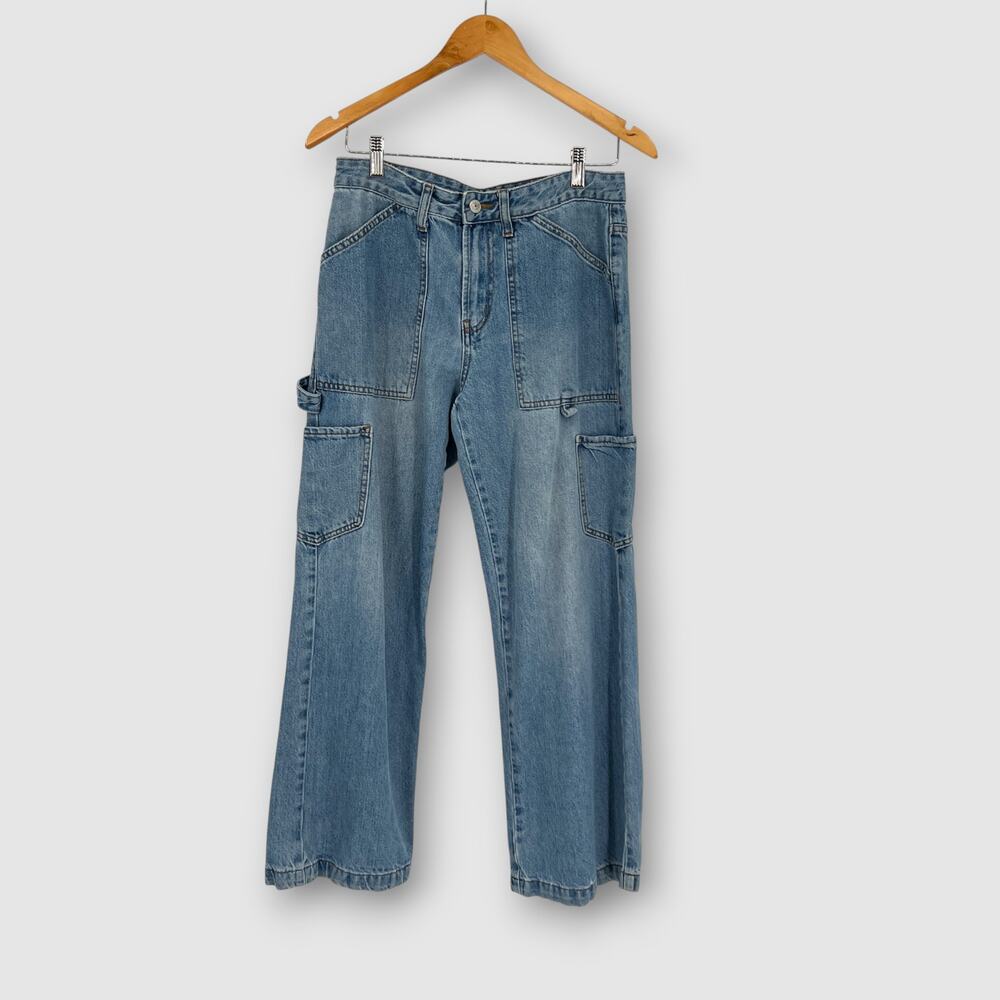 Y2k Vintage S.O.N.G. High-Rise Cargo Carpenter Jeans Size 5 / 27